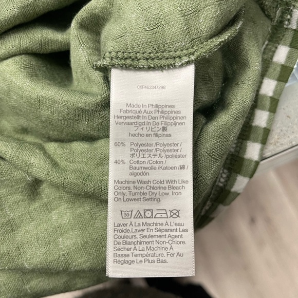 Madewell Green Checker Print Dress - Picture 3 of 5